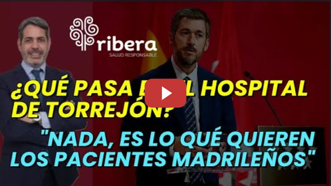 Embedded thumbnail for ¿Es normal lo sucedido por el CEO RIBERA SALUD?  RESPUESTA &quot;Así lo quieren los pacientes madrileños?