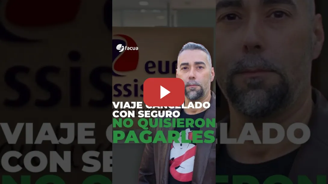 Embedded thumbnail for FACUA LOGRA QUE EUROP ASSISTENCE PAGUE 937 EUROS POR UN VIAJE CANCELADO