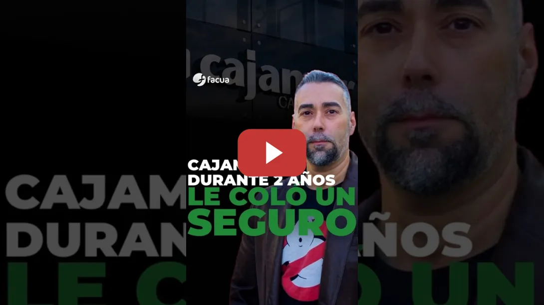 Embedded thumbnail for CAJAMAR LE COLÓ UN SEGURO DURANTE 2 AÑOS