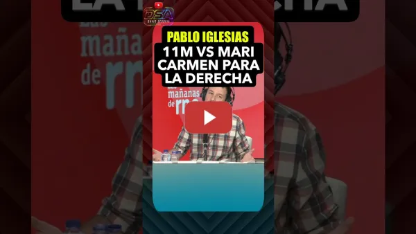 Embedded thumbnail for Pablo Iglesias. La derecha sabe que vivienda les perjudica. 11M VS Mari Carmen.