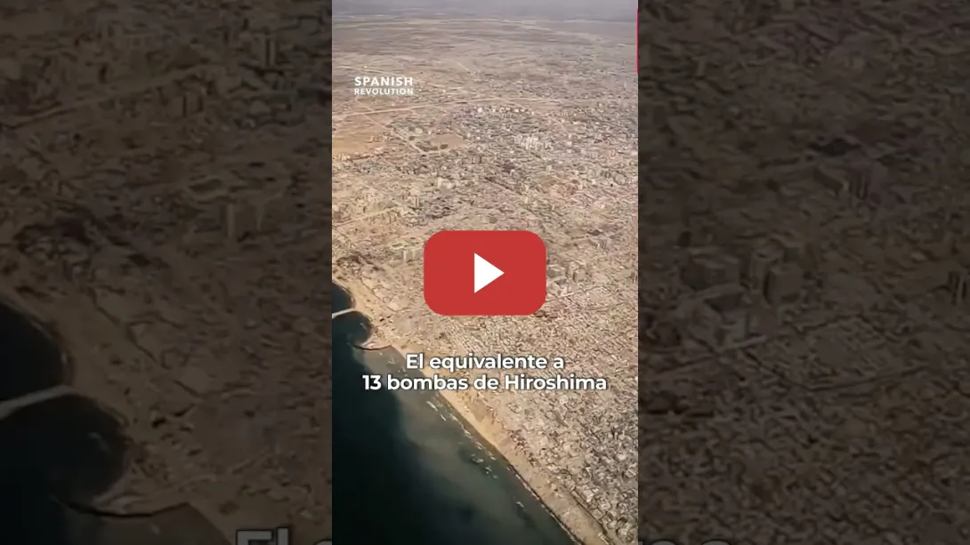 Embedded thumbnail for 81 años de Hiroshima: sobre Gaza cayeron 13 Hiroshimas