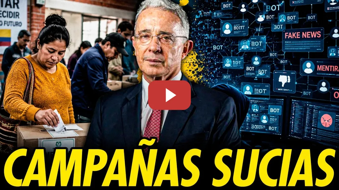 Embedded thumbnail for CAMPAÑAS SUCIAS EN COLOMBIA: BOTS, DESINFORMACIÓN Y MÁS