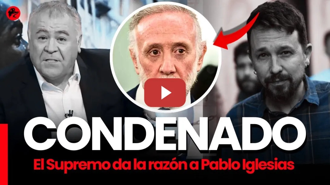 Embedded thumbnail for Pablo Iglesias gana a Eduardo Inda en los juzgados: 10 años después se hace "justicia"