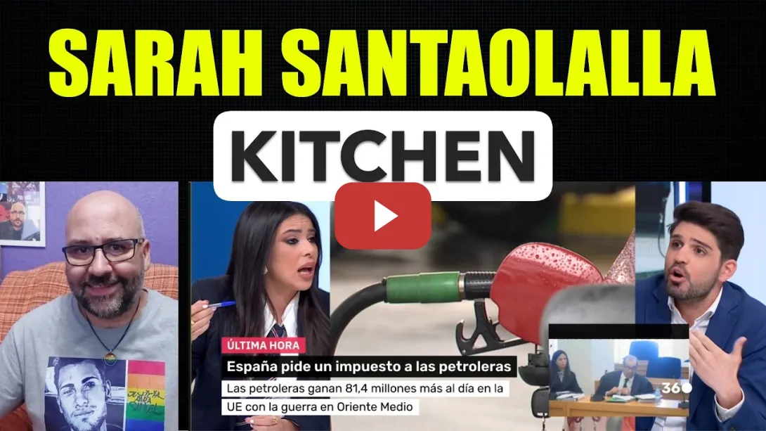 Embedded thumbnail for Sarah Santaolalla y Kitchen. Hoy van a informar de las cloacas los cloaqueros