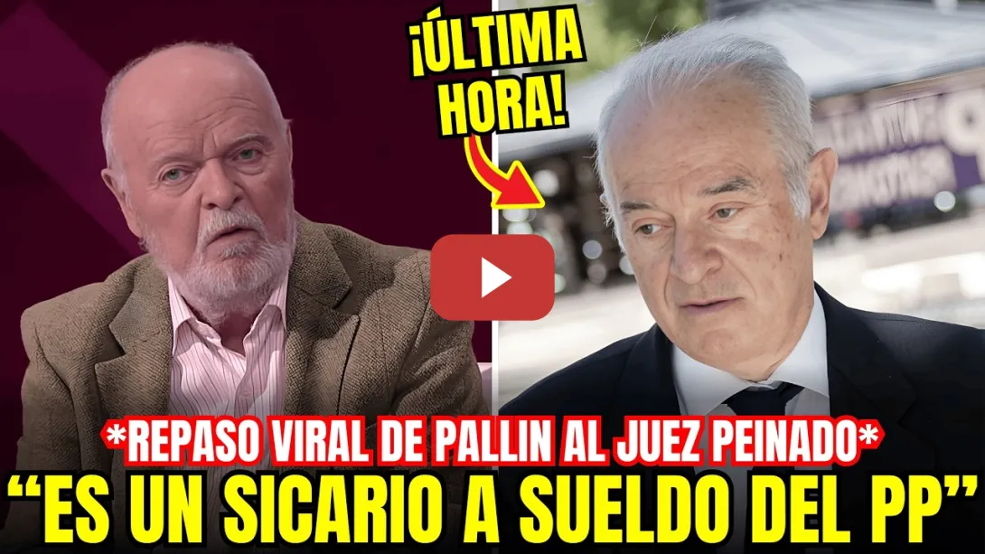 Embedded thumbnail for 🔥 PALLIN REVIENTA AL JUEZ PEINADO POR SU ACOSO JUDICIAL A BEGOÑA GÓMEZ 'ESTÁ A SUELDO DEL PP'