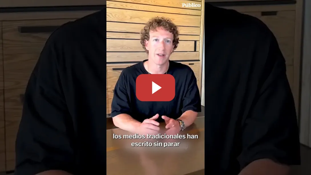 Embedded thumbnail for El polémico anuncio de Mark Zuckerberg: &quot;Es el momento de volver a nuestras raíces&quot;