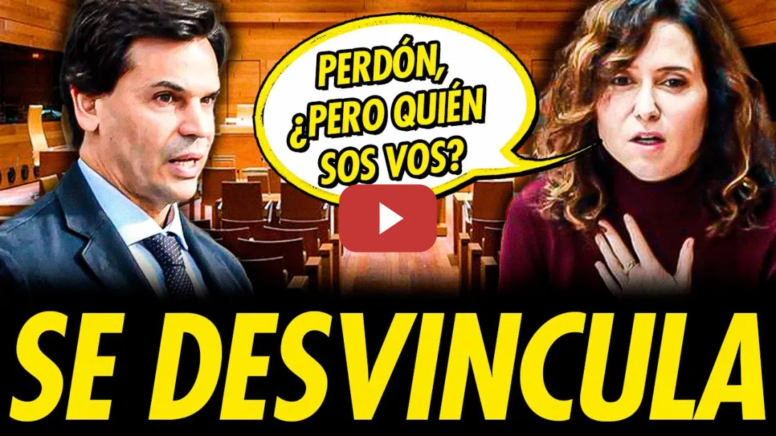 Embedded thumbnail for AYUSO SE DESVINCULA POR COMPLETO DE SU NOVIO