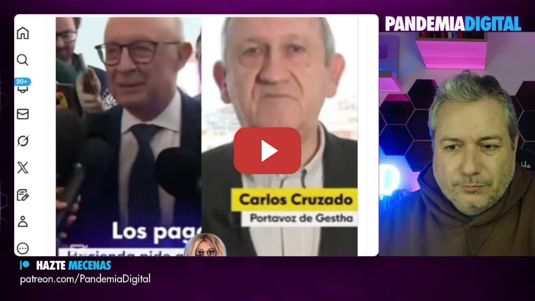 Embedded thumbnail for Terremoto Gobierno Ayuso. Quién le paga la fiesta a Negre?. Solo se publicó 2% archivos Epstein