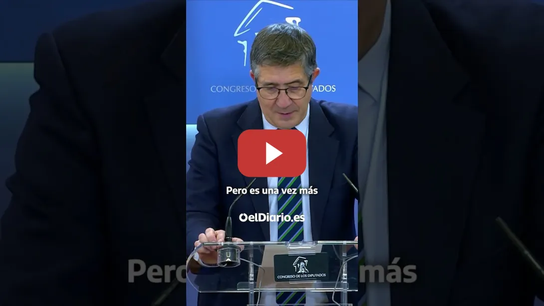 Embedded thumbnail for Patxi López, sobre Mazón: &quot;Es la indignidad hecha persona&quot;