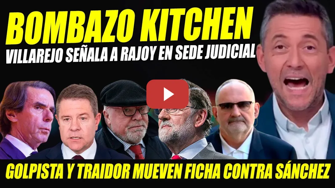 Embedded thumbnail for BOMBAZO VILLAREJO: SEÑALA M.RAJOY. AZNAR Y PAGE SE LLEVAN TUNDA POR ATAQUES CONTRA EL GOBERNO