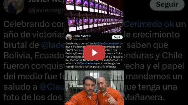 Embedded thumbnail for El amigo de Javier Negre, Cerimedo, en el trullo y su granja de bots desconectada