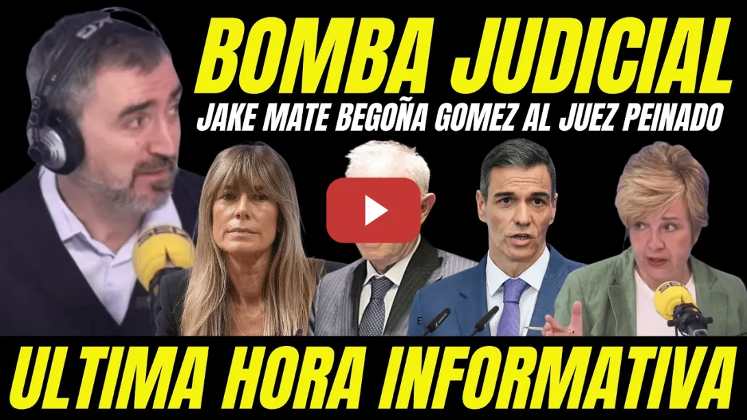 Embedded thumbnail for IGNACIO ESCOLAR SUELTA BOMBA BEGOÑA GÓMEZ "JUEZ PEINADO RECIBE GOLPE MAESTRO  PARA TUMBAR CASO"