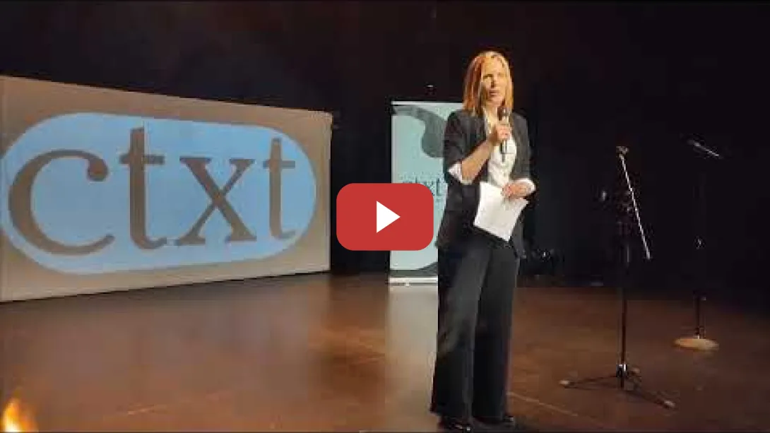 Embedded thumbnail for Silvia Intxaurrondo recibe el I Premio Luis Felipe Torrente de periodismo de CTXT