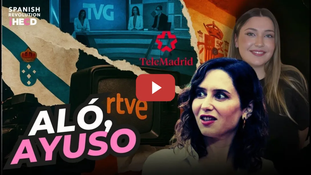 Embedded thumbnail for AYUSO Y SU &quot;CHAVISMO&quot; ATACANDO A RTVE 🤥 Marina Lobo desnuda su telecortijo madrileño