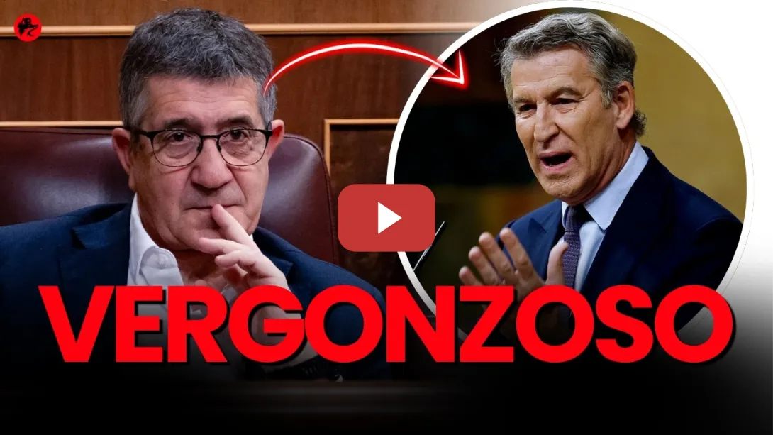 Embedded thumbnail for FEIJÓO menciona de forma RUÍN al PADRE de Patxi López (PSOE)... y pasa esto