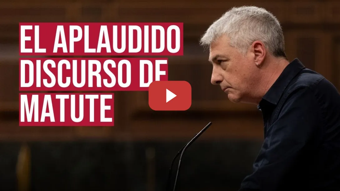 Embedded thumbnail for MATUTE retrata a PP, Vox y Junts por tumbar el escudo social: "Castigar a los débiles es crueldad"