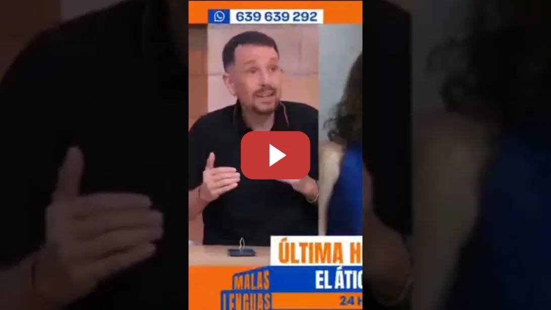 Embedded thumbnail for Intenta defender a Ayuso por lo de su ático y Pablo Iglesias la pone en su sitio