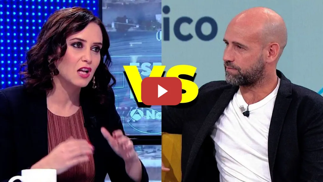Embedded thumbnail for Ayuso ataca a Gonzalo Miró en Antena 3 y este le responde con esta contundencia