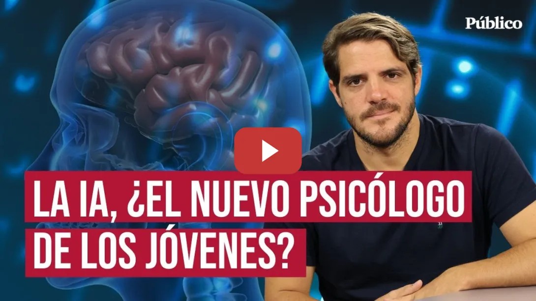 Embedded thumbnail for “La gente necesita desahogarse”: ¿es la IA el nuevo psicólogo de los jóvenes?