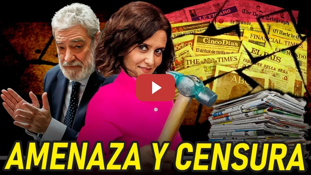 Embedded thumbnail for AYUSO Y MAR MIENTEN MÁS QUE HABLAN SOBRE LOS ATAQUES AL PERIODISMO