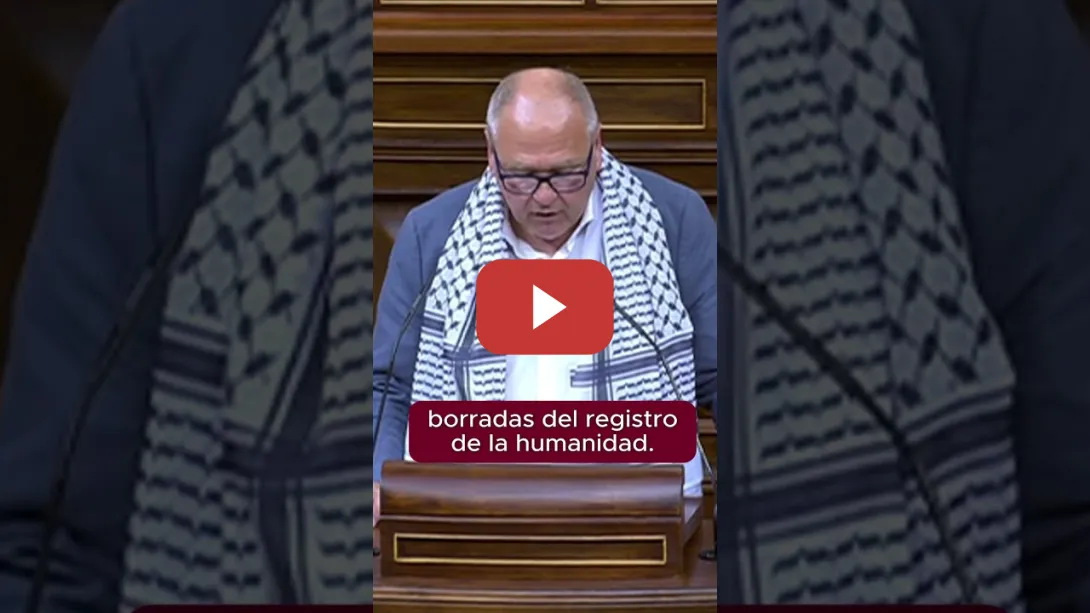 Embedded thumbnail for Callar ante el genocidio es convertirse en cómplice por omisión #shorts