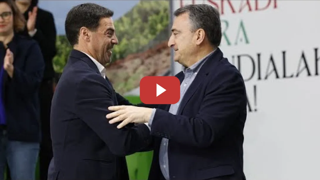 Embedded thumbnail for Aitor Esteban defiende la &quot;ambición nacional&quot; del PNV sin poner &quot;palos en las ruedas&quot;