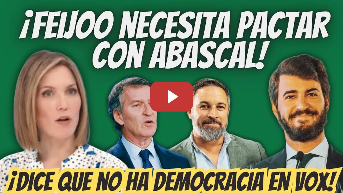 Embedded thumbnail for Silvia Intxaurrondo RETRATA a Feijóo - Se MOFA de la DEMOCRACIA en VOX y de García Gallardo