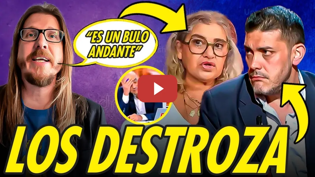 Embedded thumbnail for PABLO FERNÁNDEZ DESTROZA EN DIRECTO A LUCÍA ETXEBARRÍA Y A JORGE CALABRÉS