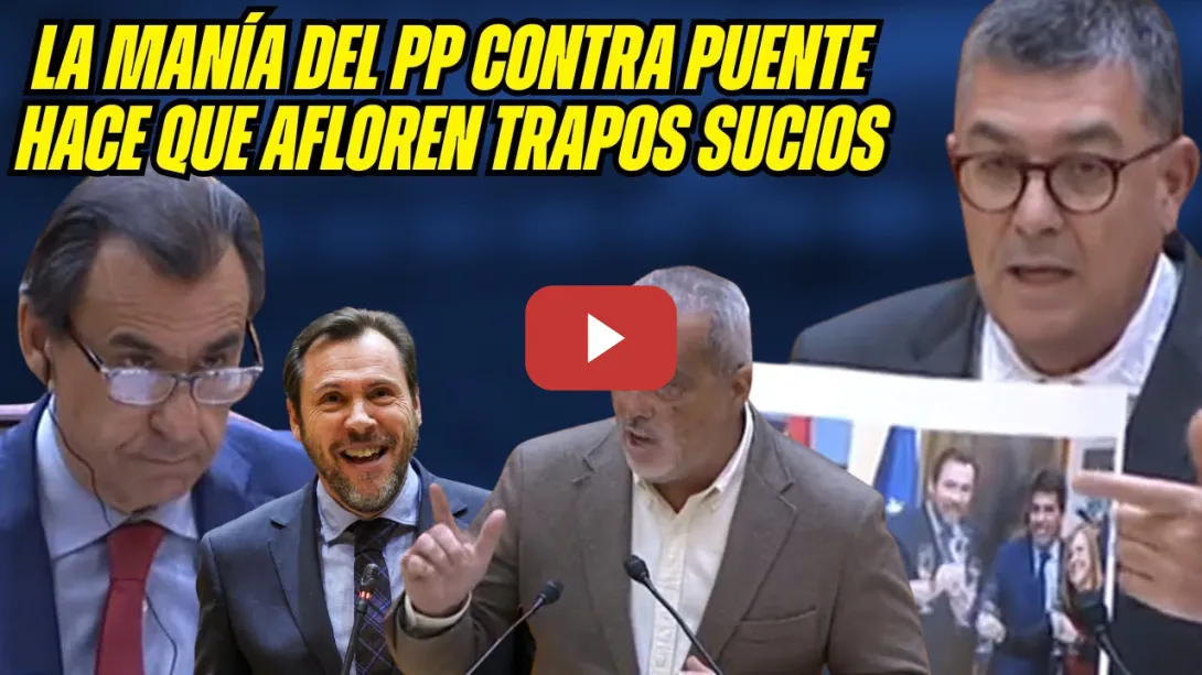 Embedded thumbnail for RIDÍCULO PEPERO: El PP sale ESCALDADO intentando REPROBAR a Óscar PUENTE
