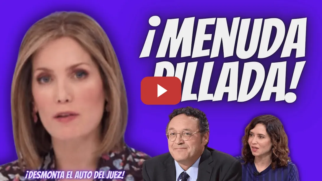 Embedded thumbnail for ¡ATENTO! - Silvia Intxaurrondo “DESMONTA en DIRECTO” el AUTO del Juez  que PROTEGE a Ayuso