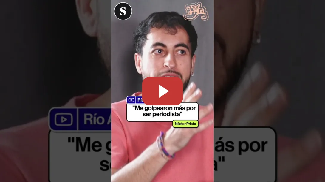 Embedded thumbnail for 🇮🇱"Me golpearon más por ser periodista" | Néstor Prieto | Río Arriba 3x3