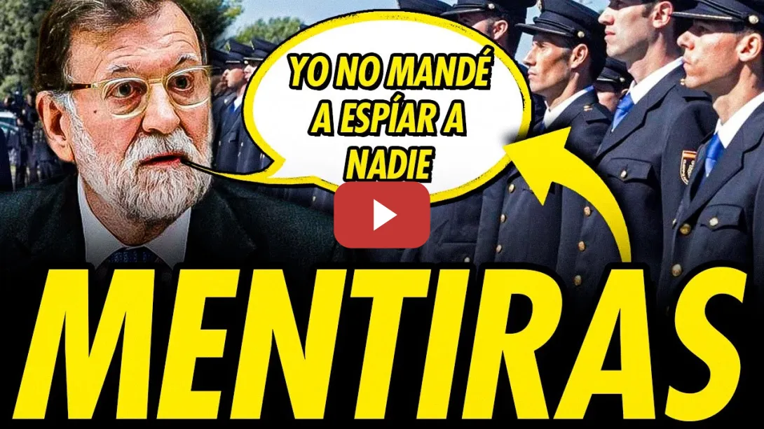 Embedded thumbnail for M.RAJOY MIENTE SOBRE LA POLICÍA PATRIÓTICA, NO SABE NADA.