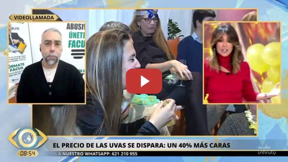 Embedded thumbnail for Eroski (83%), Lidl (50%) y Aldi (40%) pegan un subida al precio de las uvas con respecto a noviembre