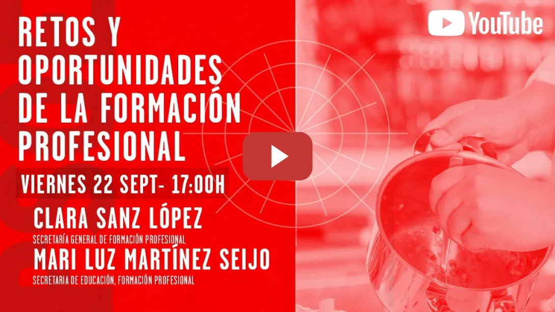 Embedded thumbnail for PSOE / Escuela Socialista de Educación: Retos y oportunidades de la Formación Profesional
