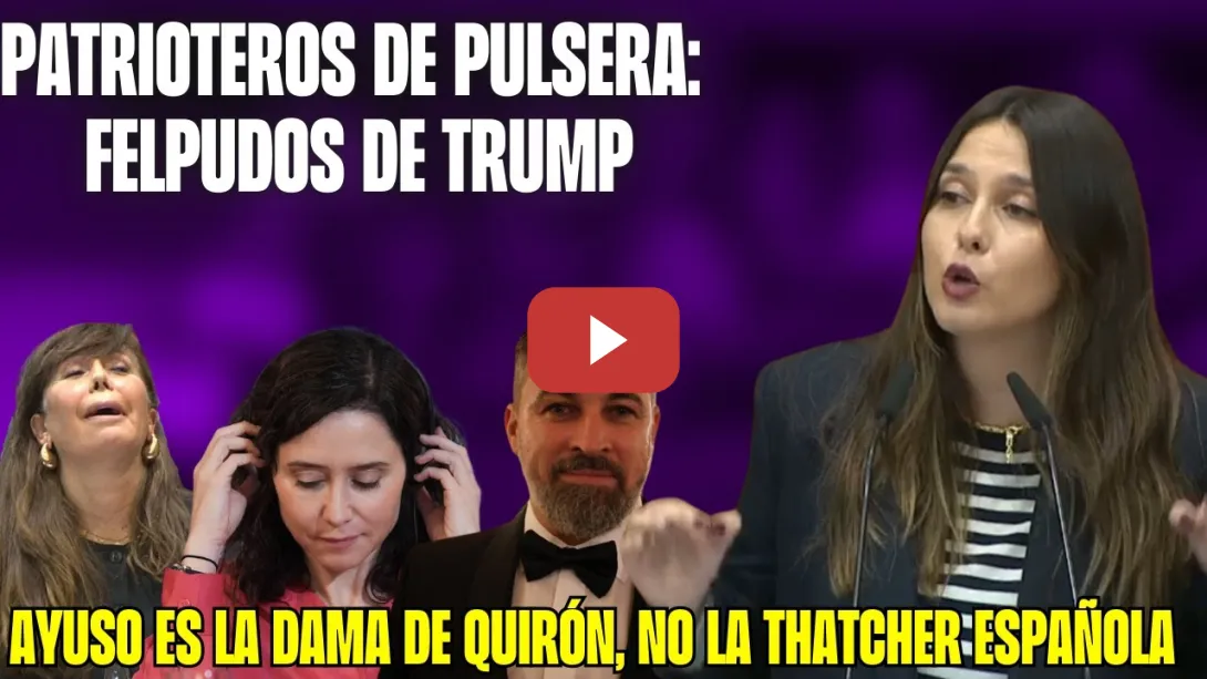 Embedded thumbnail for ¡¡TOMA!! Beatriz Borrás DESTROZA el FALSO PATRIOTISMO de PP y VOX: VOTAN con JUNTS! ARANCELES TRUMP