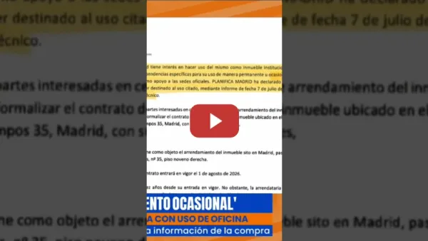 Embedded thumbnail for Ayuso cambia de versión otra vez y tres meses después de la compra aparece un informe a medida