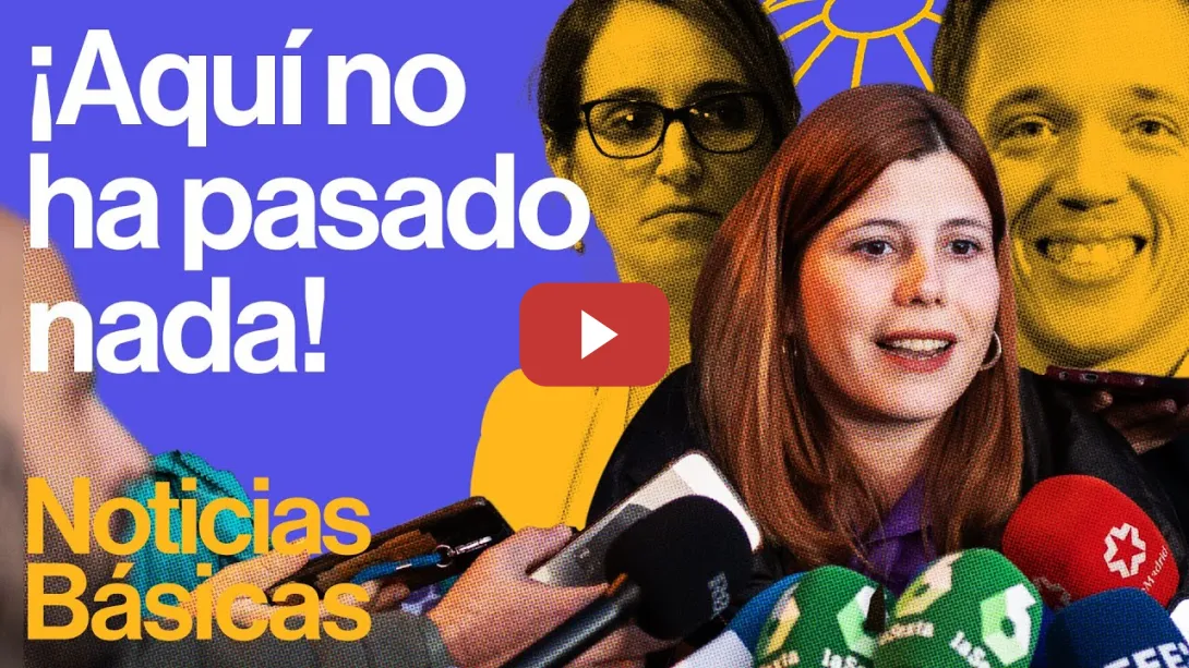 Embedded thumbnail for Más Madrid ‘indulta’ a la diputada acusada de encubrir a Iñigo Errejón | NOTICIAS BÁSICAS