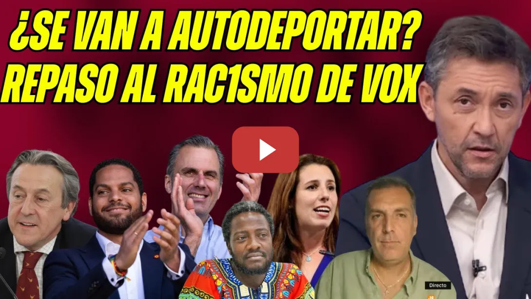 Embedded thumbnail for ¿VOX DEPORTARÁ a ORTEGA SMITH, GARRIGA, DE MEER? RUIZ ACORRALA al POLICÍA de VOX ¡CORTA sus BULOS!