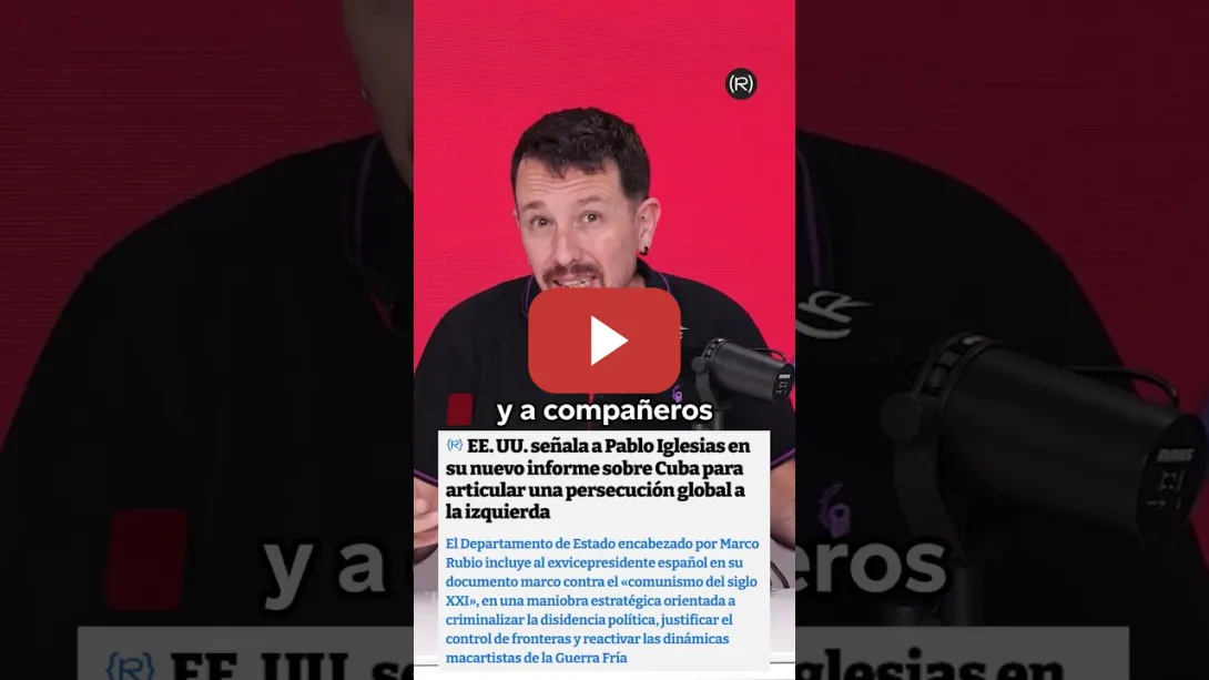 Embedded thumbnail for Pablo Iglesias en el punto de mira de Marco Rubio y Estados Unidos