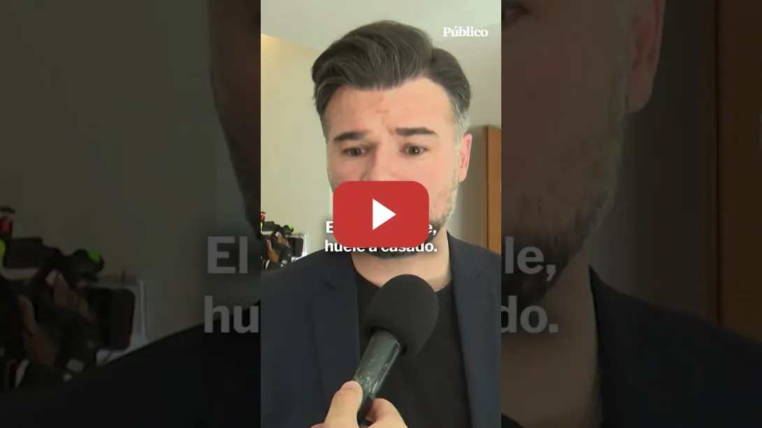 Embedded thumbnail for Rufián desgrana el papel de Feijóo en el PP: &quot;Huele a Casado&quot;