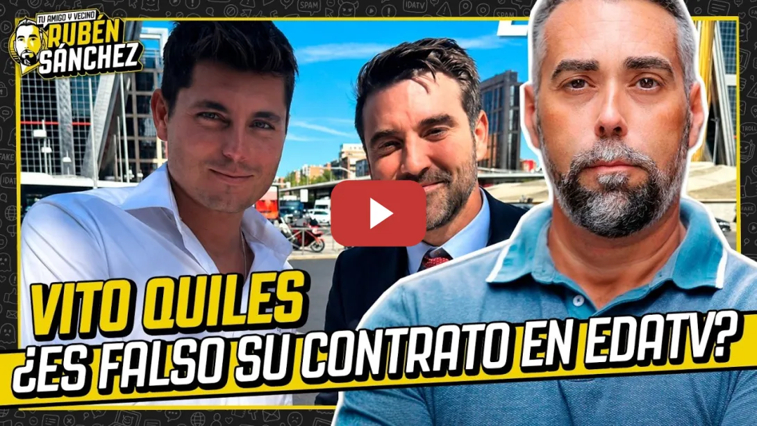 Embedded thumbnail for ¿Es falso el contrato de VITO QUILES en el canal de bulos de JAVIER NEGRE?