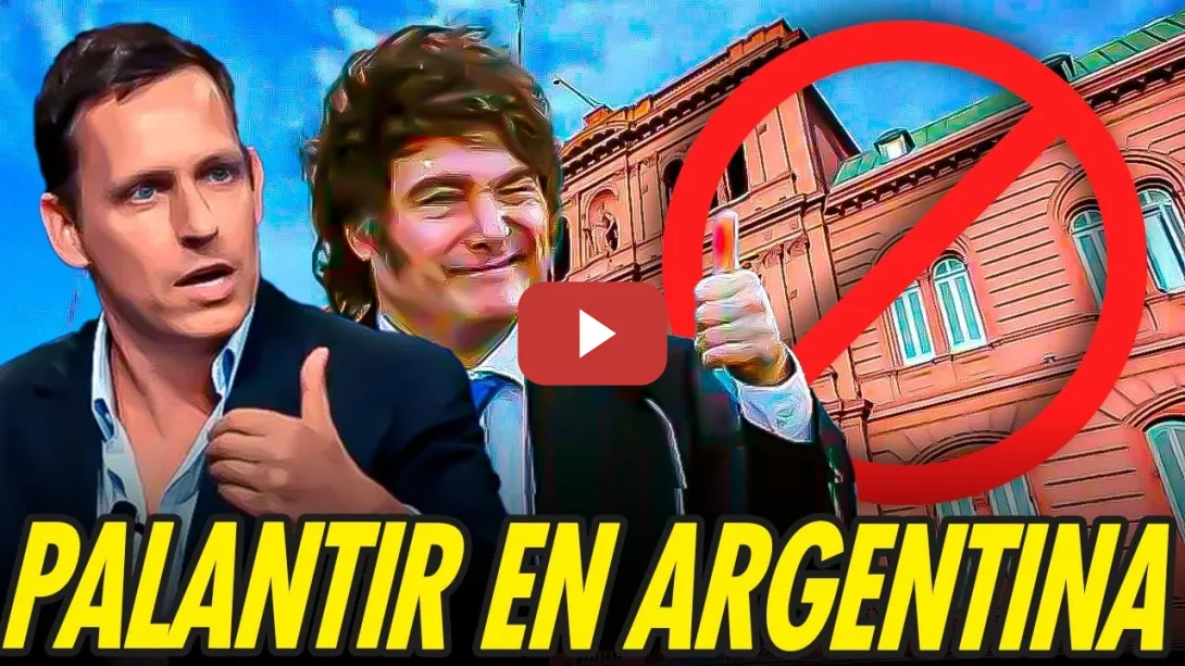 Embedded thumbnail for PETER THIEL SE REÚNE CON MILEI Y RESIDE EN ARGENTINA. PROHÍBEN  ACCESO A PERIODISTAS EN CASA ROSADA