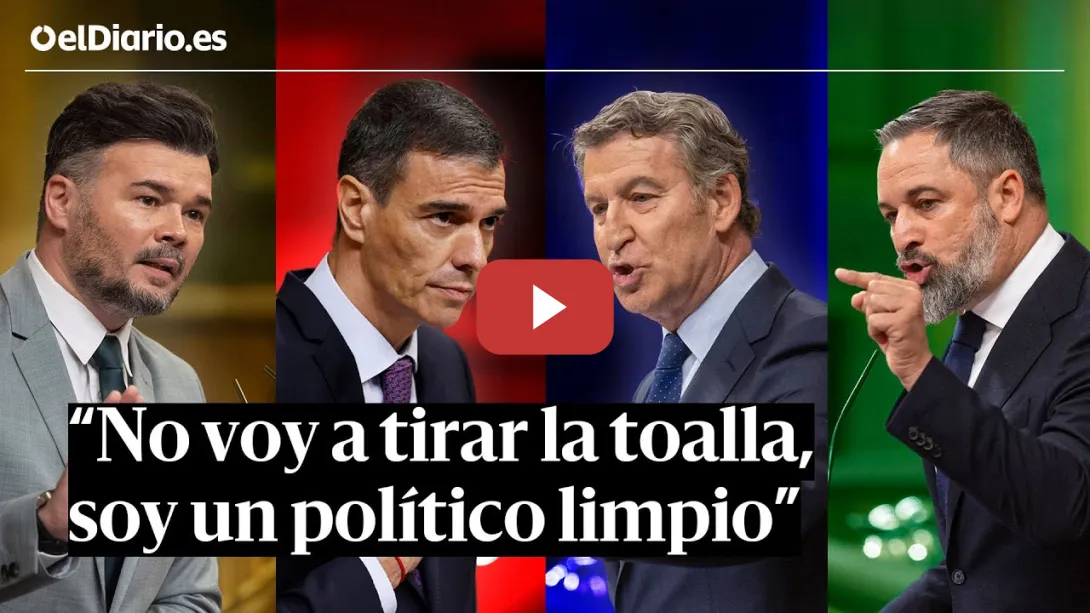 Embedded thumbnail for SESIÓN DE CONTROL | SÁNCHEZ anuncia un plan ANTICORRUPCIÓN: “No tiro la toalla”
