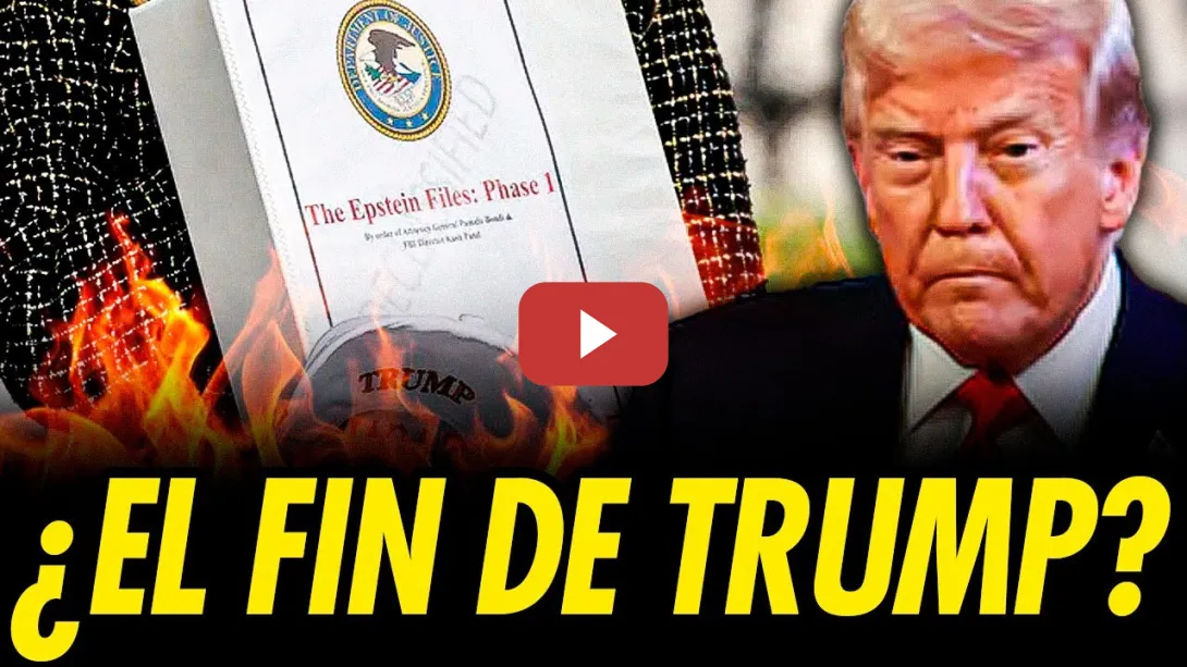 Embedded thumbnail for TRUMP EN PROBLEMAS: LOS ARCHIVOS DE EPSTEIN CADA VEZ MÁS CERCA DE SALIR