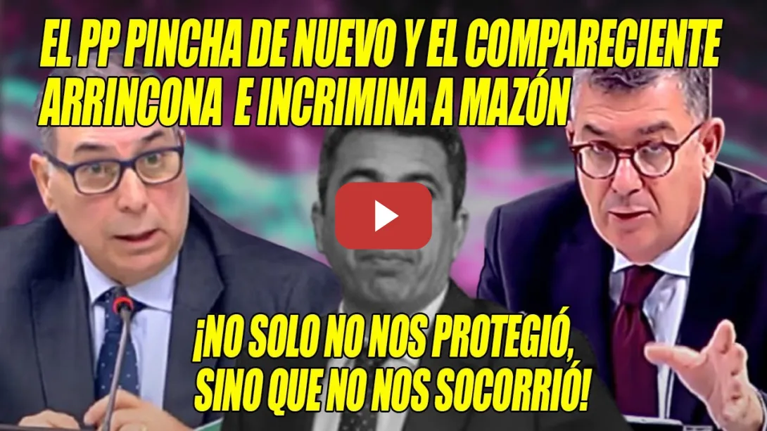 Embedded thumbnail for EXPERTO ACORRALA a Mazón SIN DARSE CUENTA💢Enric Morera lo CAZA al VUELO💢¡Eso le INCRIMINA!💢TENSIÓN