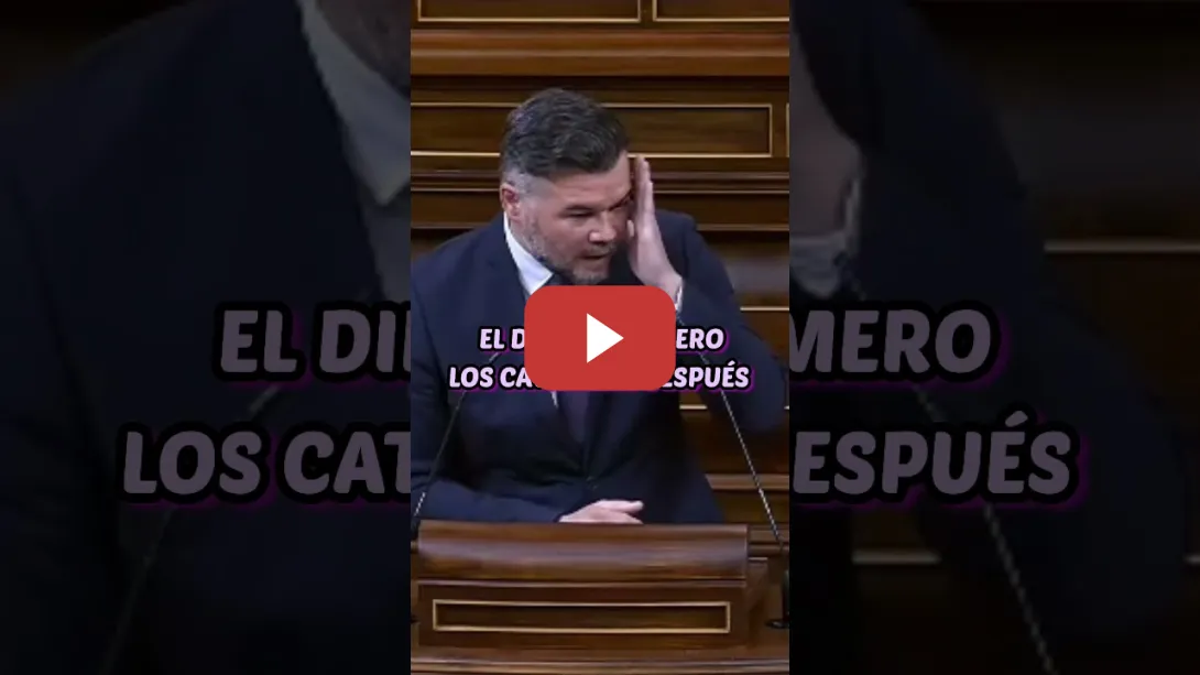Embedded thumbnail for Gabriel Rifián LE DA EL ZASCA DE SU VIDA A JUNTS por votar con VOX y el PP para desahuciar catalanes
