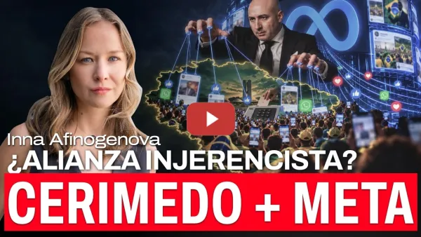 Embedded thumbnail for ¿Meta decide las elecciones en Brasil? Nuevas revelaciones de la ex de Cerimedo | Inna Afinogenova