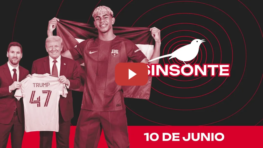 Embedded thumbnail for ¿Messi o Lamine? La política del fútbol / Perú: sigue el conteo de votos | SINSONTE 1X168