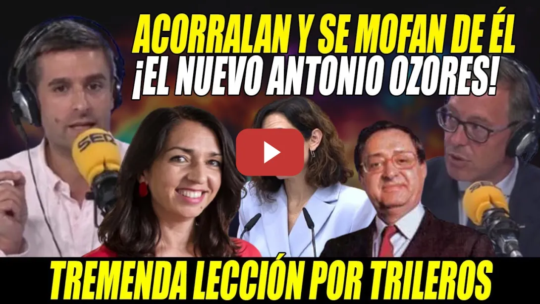 Embedded thumbnail for PILLADA TRAS PILLADA-Se DESCOJONAN y ACORRALAN a Alfonso Serrano y sus PAYUSADAS- ¡El nuevo Ozores!