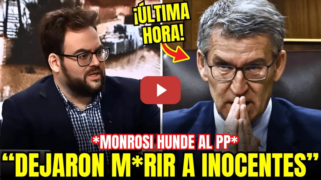 Embedded thumbnail for 💥 ¡DEJARON M*RIR a INOCENTES! Monrosi DENUNCIA al PP por el ESCANDALO de los INCENDIOS